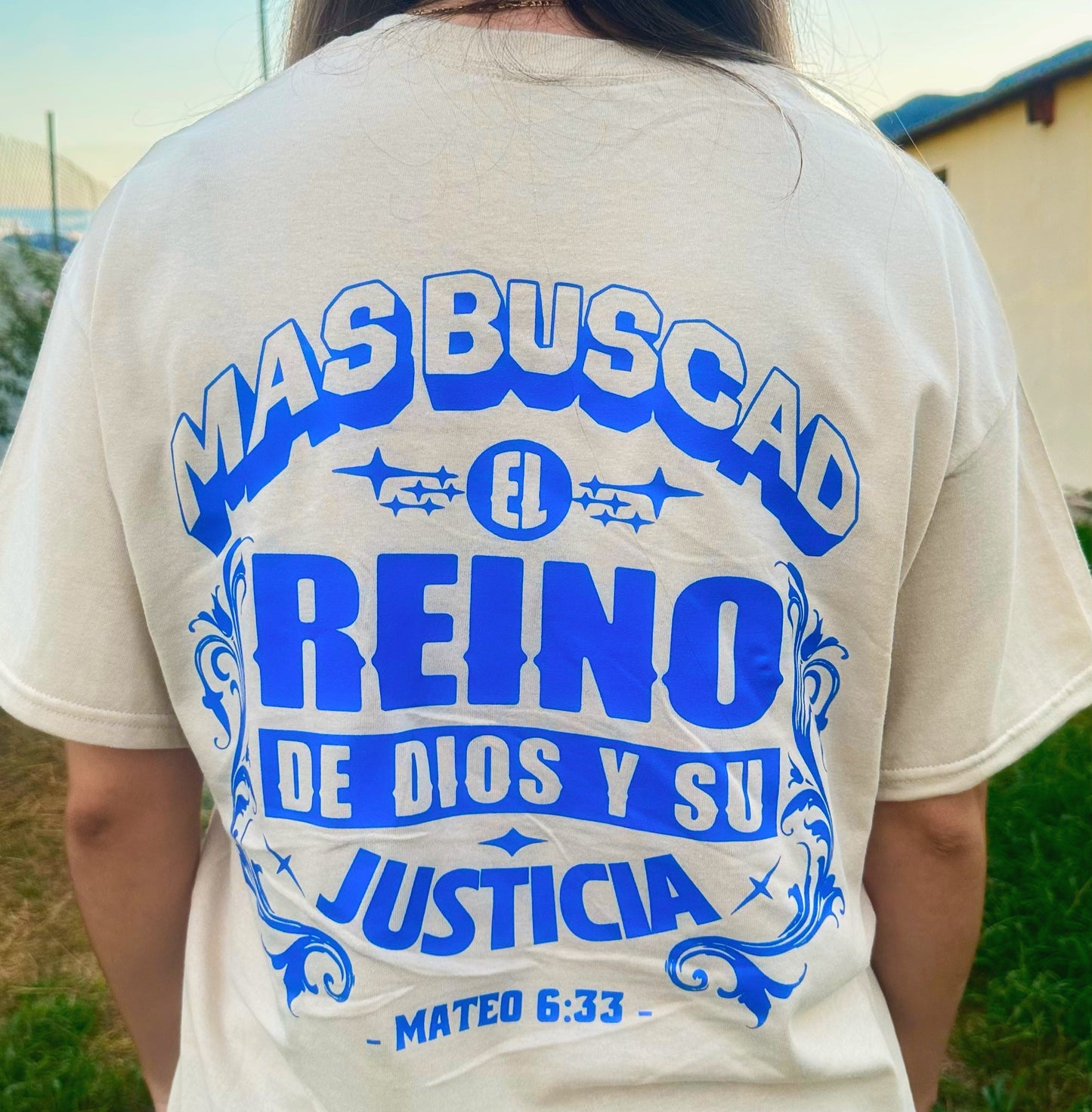Playera “Mateo 6:33”