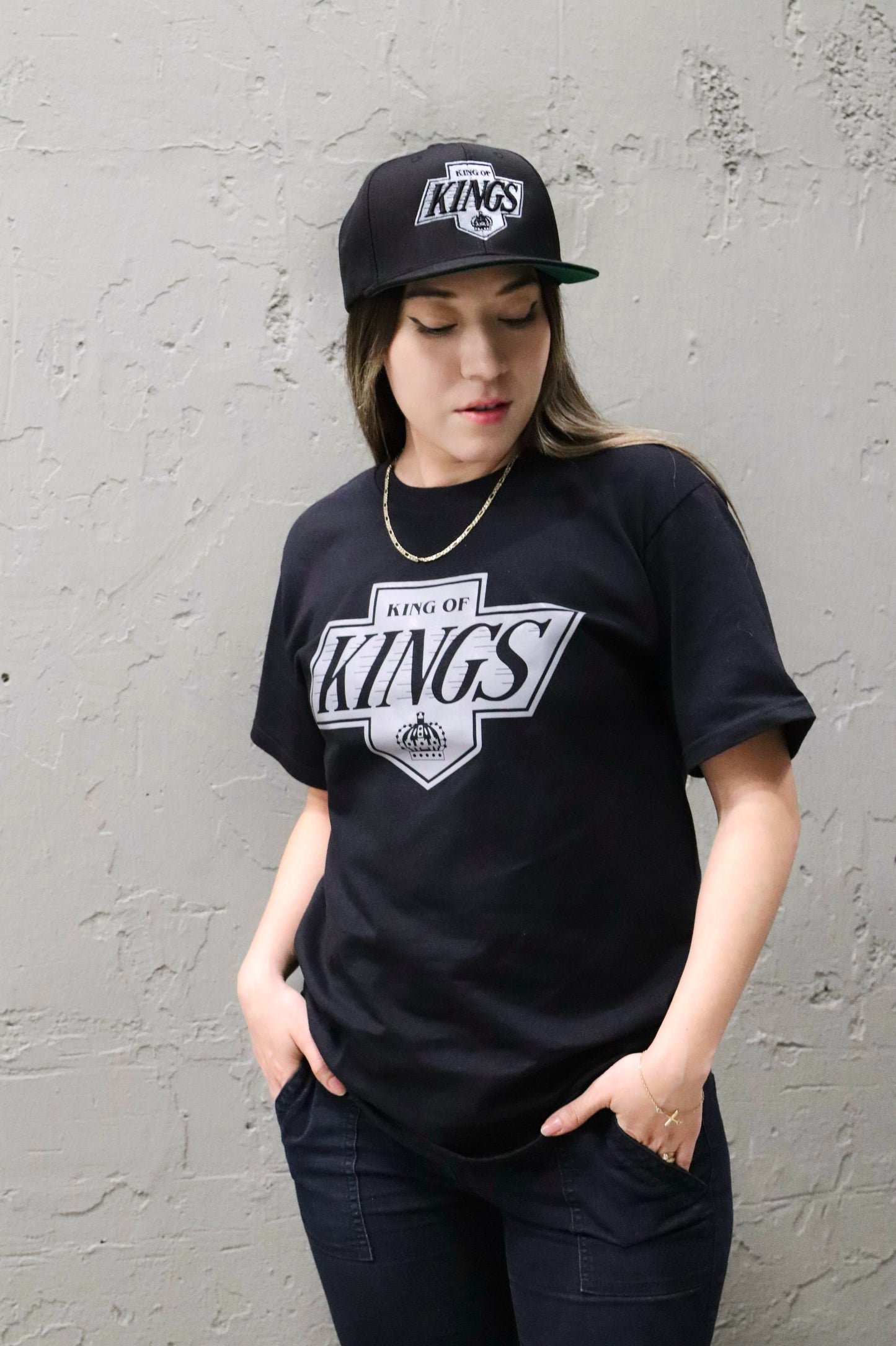 Playera “King of kings” gray