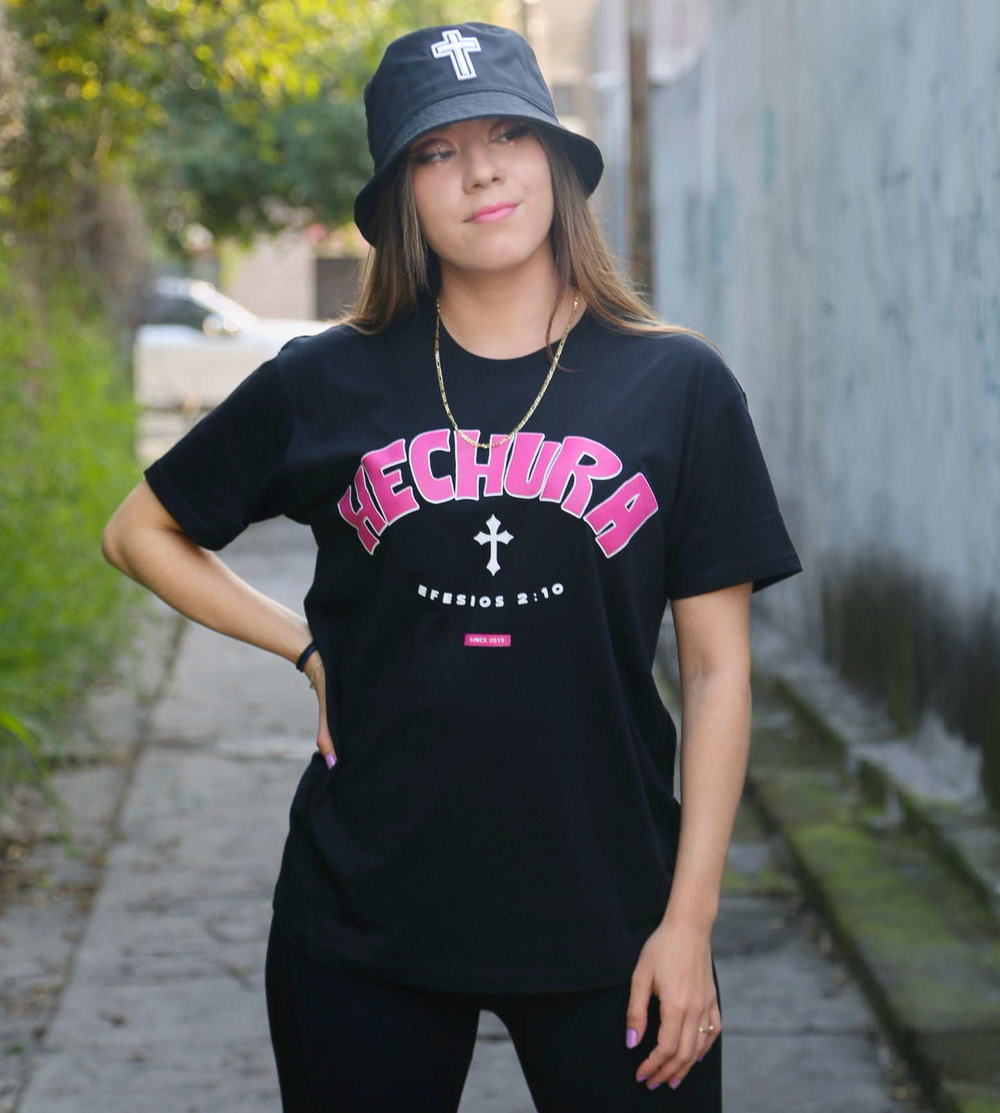 Playera “Hechura” fucsia