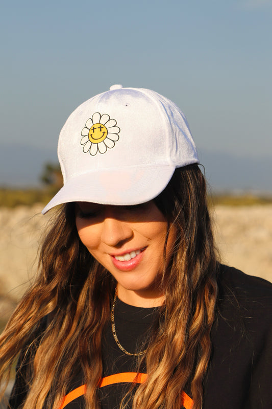 Gorra gamuza “Flower”