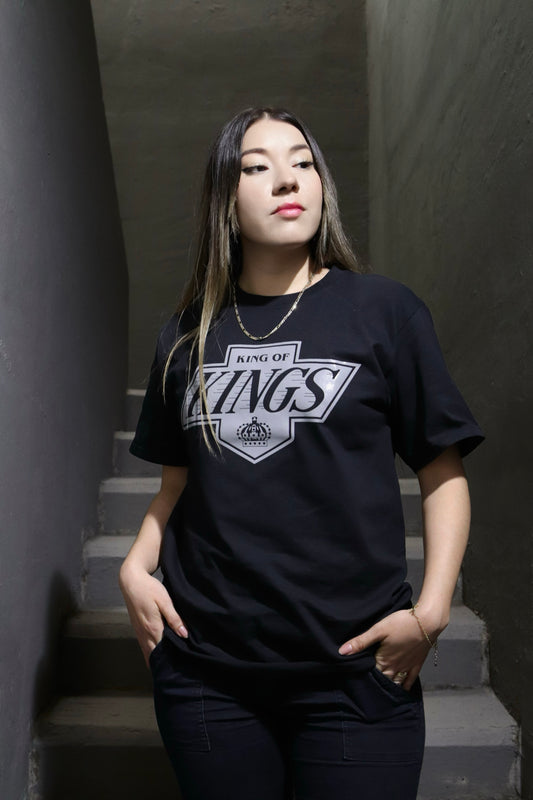 Playera “King of kings” gray